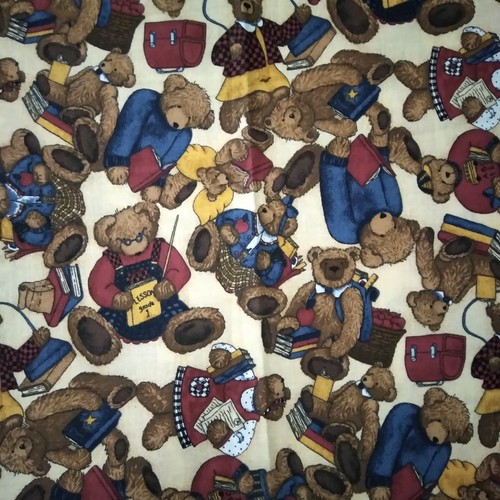 Fabric piece teddy - teddy, bear