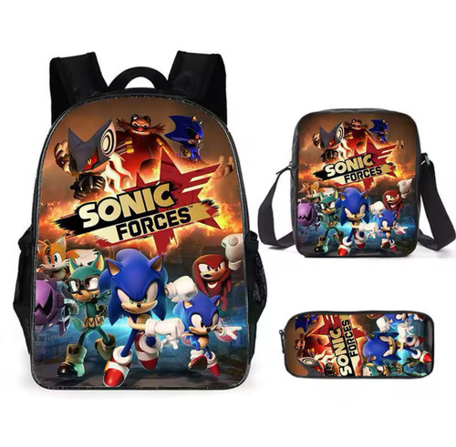 Sonic kids backpack pencil - sonic,