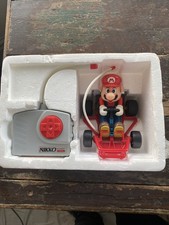 1993 Nikko Super Mario Kart 1/26 Scale Remote Control Car Boxed