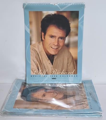 Cliff richard calendar - richard, 1998
