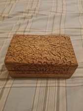 Vintage Hand Carved Flower