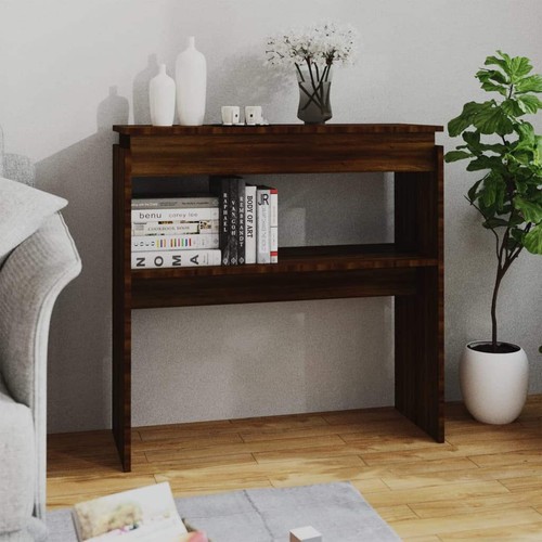 Console table brown oak - console,