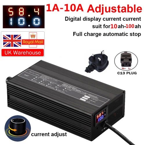 Output battery charger - 58.8v,