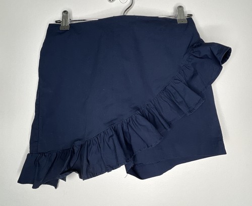 Zara basic navy - us, ruffle
