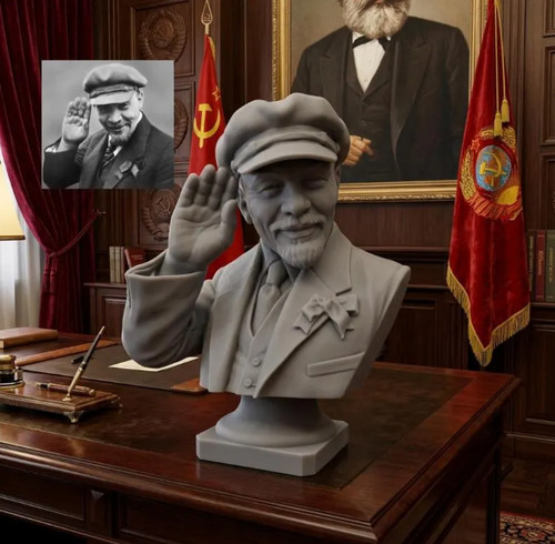 Vladimir lenin bust statue - bust,