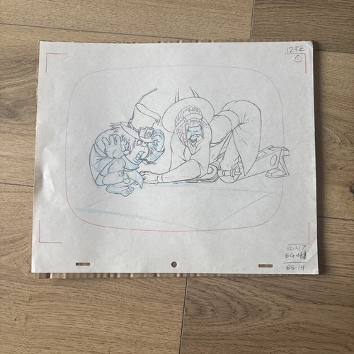Bravestarr animated cell - bravestarr,