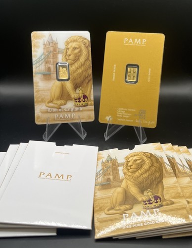 Pamp suisse lion england - pamp,