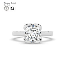 Cushion Diamond Engagement