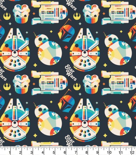 Star wars retro rainbow - star,