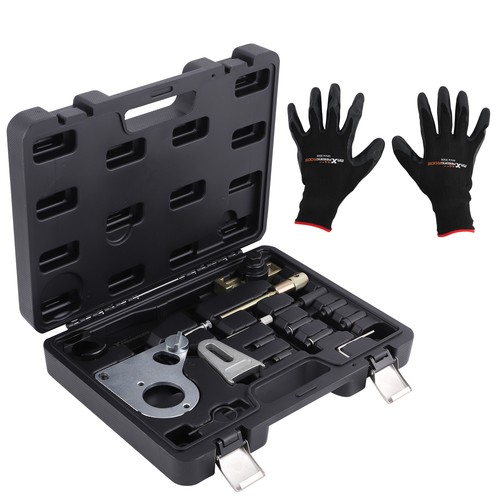 Crankshaft timing locking - crankshaft, tool