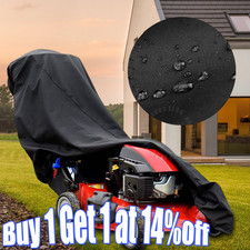 Large Waterproof Lawn Mower Cover Heavy Duty Push Mower UV Protector Universal