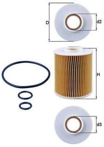 Oil filter mahle - filter,