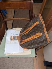 Vintage Louis Vuitton Hand Bag Monogram womens ladies bag LV bucket genuine 