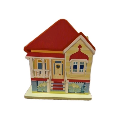 Wooden carry along - house, for