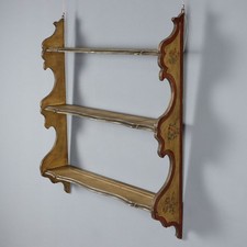 Antique Plate Rack Painted