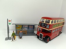 BUS, BUS SHELTER & FIGURES FOR