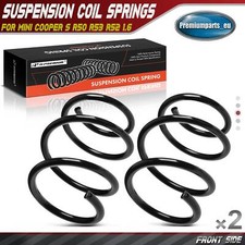 2x New Coil Springs Front