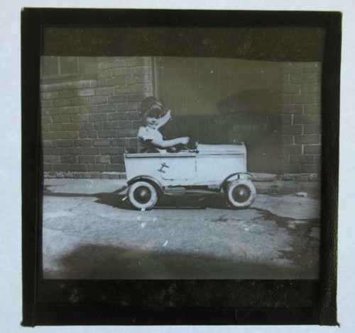 Magic lantern slide - magic, social