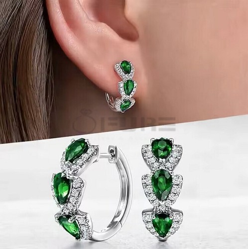 Silver green trendy women - trendy, 925