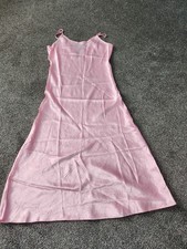 Victoria's Secret Satin Chemise/Slip /Nightie  Large Pink 