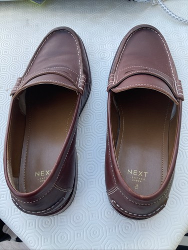 Next mens leather loafers size - next,
