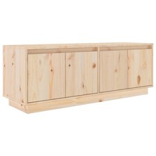Solid Wood Pine TV Cabinet