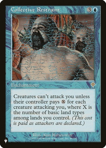 Collective restraint invasion - restraint,