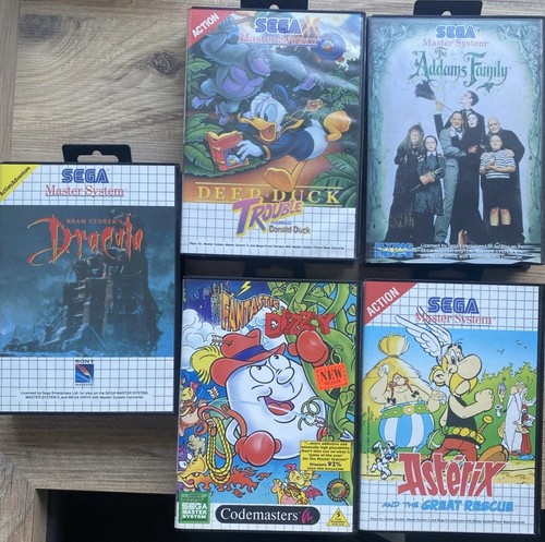 Sega master system games - sega,