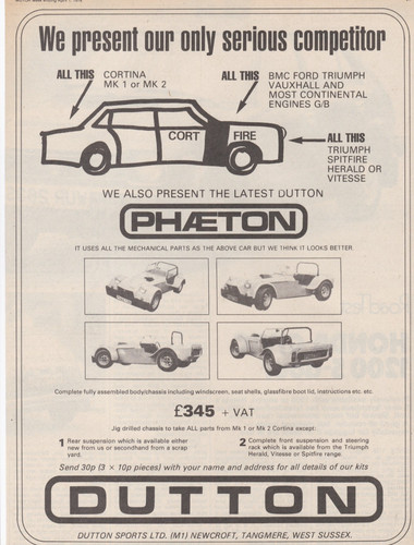 Dutton phaeton original 1978 - phaeton,