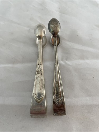 Silver plated sugar tongs 2 - silver,
