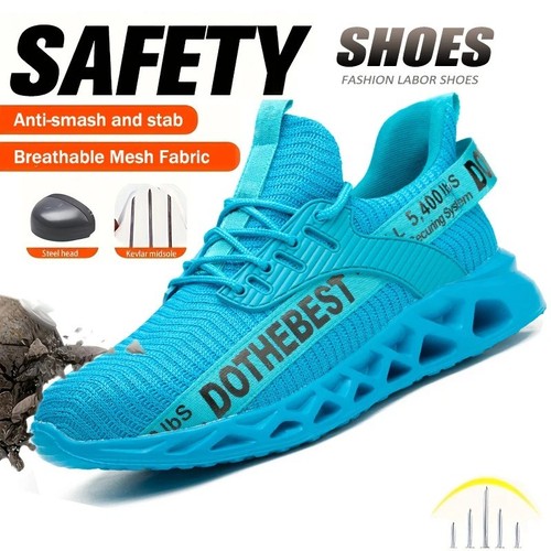 Mens safety trainers steel toe - trainers,