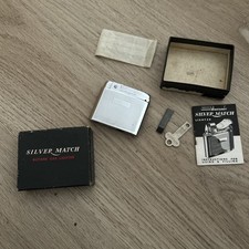 VINTAGE SILVER MATCH Cigarette