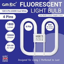 COMPACT FLUORESCENT, 2D TUBE