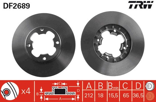 New brake disc for - new,