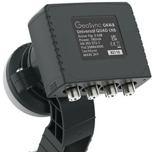 4 WAY MK4 QUAD LNB LMB FOR SKY + HD PLUS FREESAT HOTBIRD DIGITAL 3D SATELLITE TV