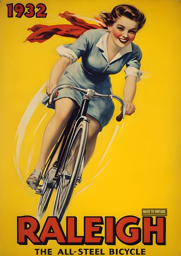 Raleigh bicycles classic retro - classic,