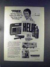 1972 Winnebago Motor Home Ad w/ Mario Andretti