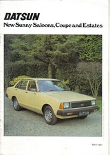 Datsun Nissan New Sunny