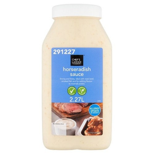 Horseradish sauce 27l chef s - horseradish, chef's