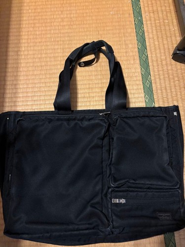 Yoshida porter black nylon - yoshida,