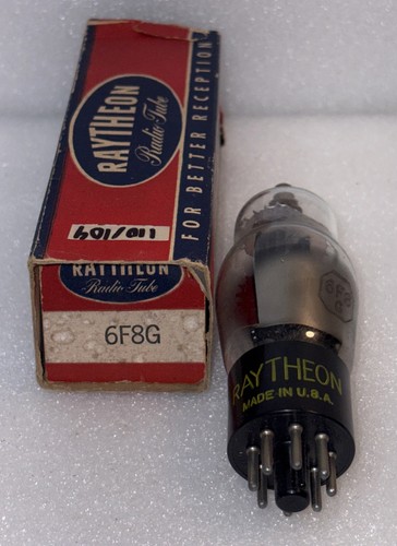 Raytheon 6f8g vacuum - 6f8g, tube