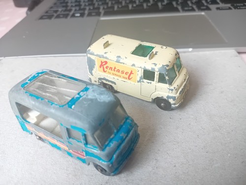 Matchbox lesney commer vans - lesney,
