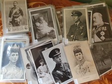Lot of 70 Royalty Postcards - Royal Family Kings Queens - UK Belgium Spain etc