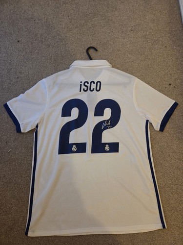 Isco signed real - madrid, shirt