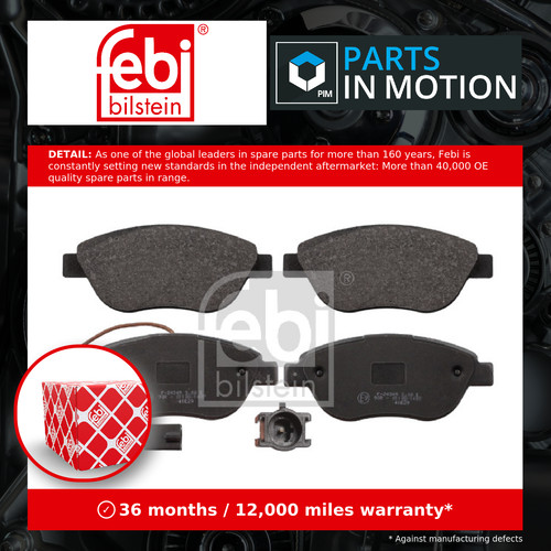 Brake pads set fits - brake,