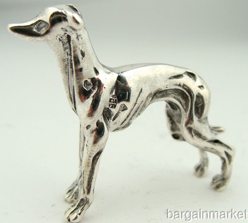 925 sterling silver greyhound - 925,