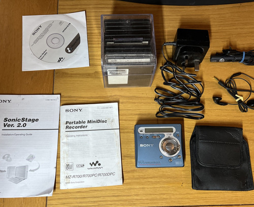 Sony 700minidisc walkman - mz-700minidisc,
