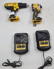 Lot of 4 Various Dewalt tools DCD776, DCF850 Used Working Has Scratches