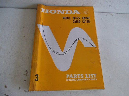 Honda cb125 cb160 - honda,