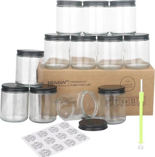 Pack 250ml clear glass - 12,